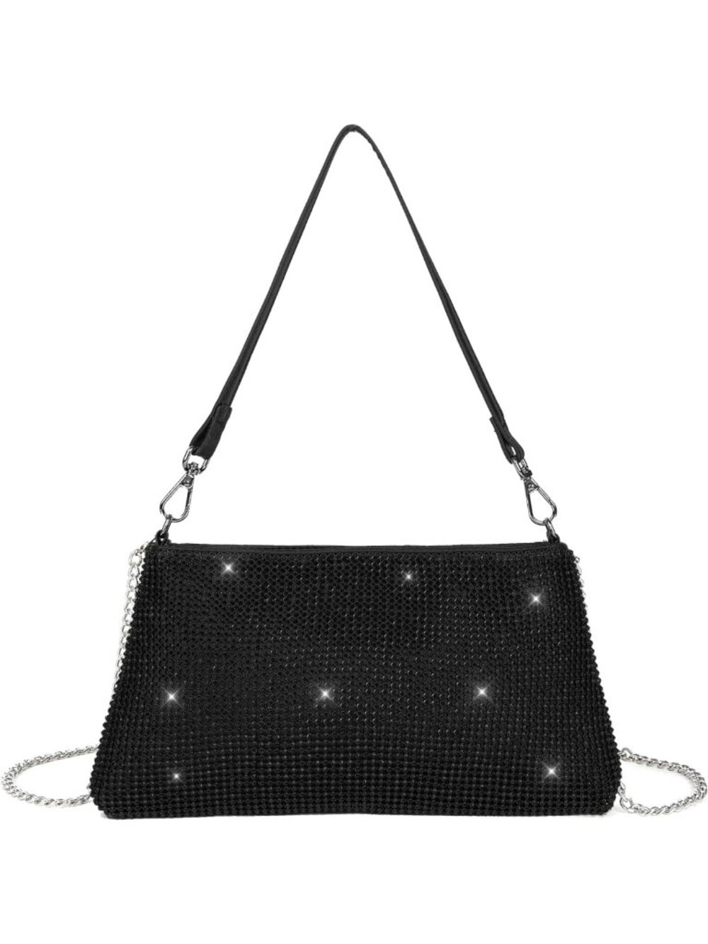 Sparkly Rhinestone Evening Clutch Purse for Women - Perfect for Brides & Parties